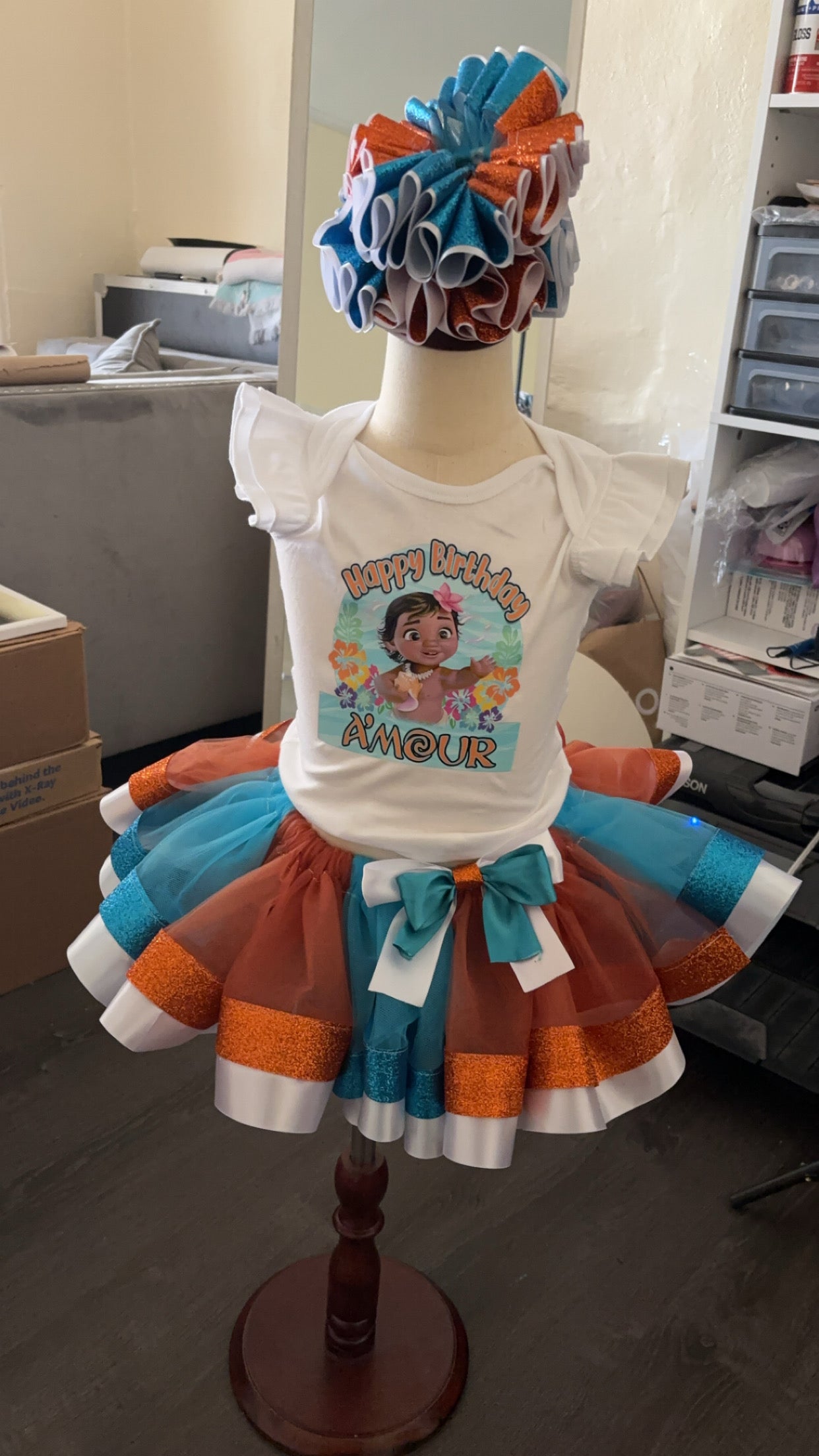 Custom Girl Toddler Outfit