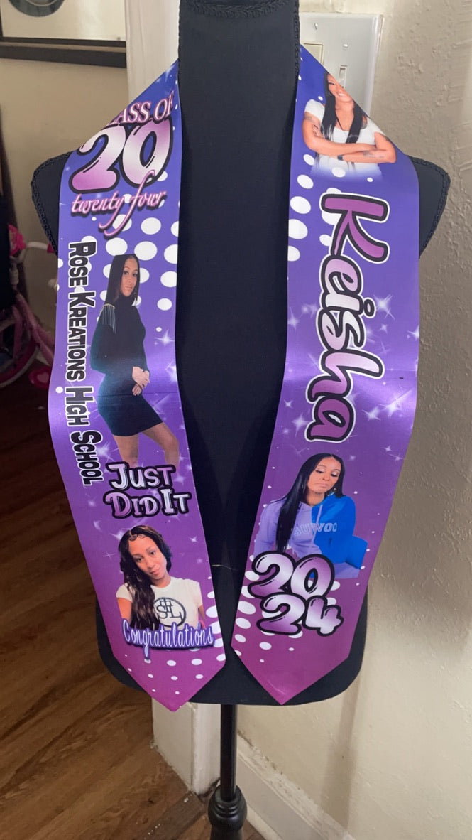 Custom Grad/Memorial Stoles