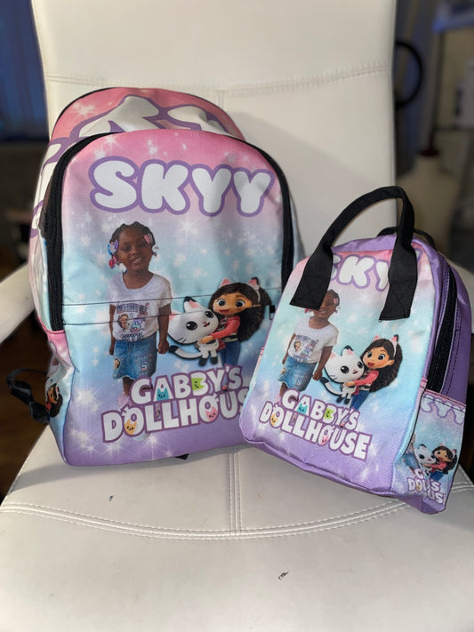 Custom Backpack & Lunch Bag Set
