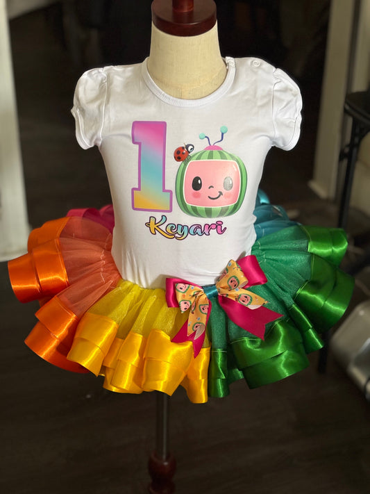Custom Girl TuTu Outfit