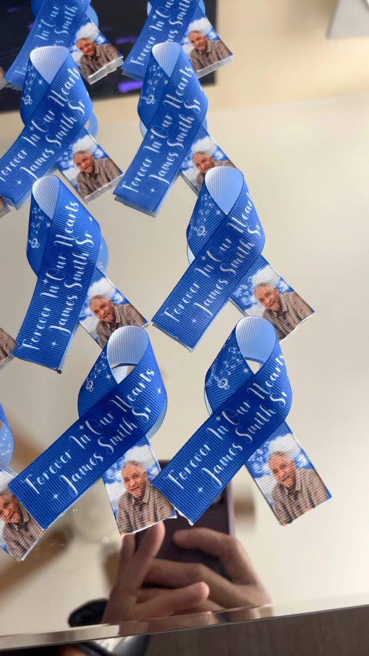 Custom Memorial Ribbons