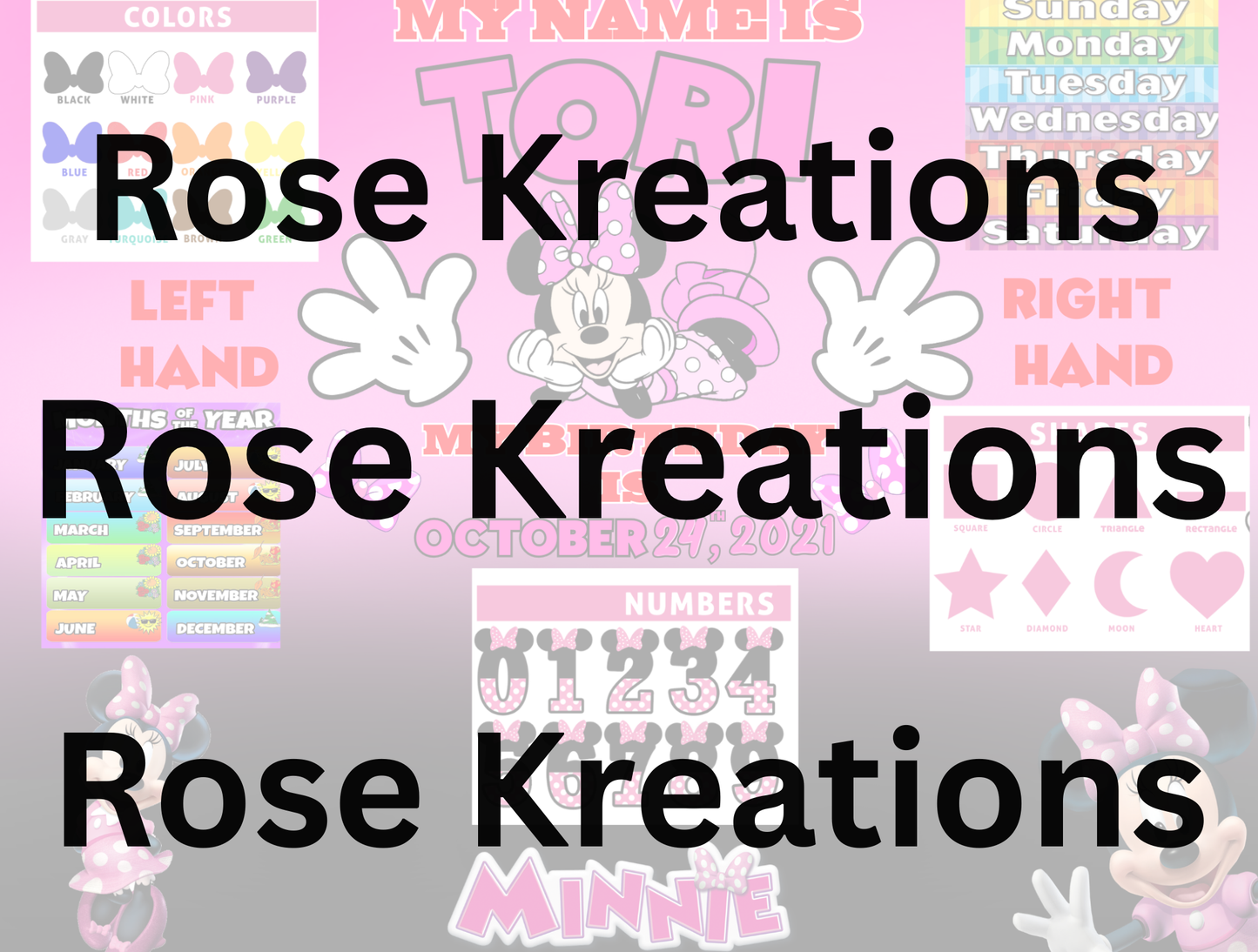 Tray Table Image 34 (KIDS Canva Editable)