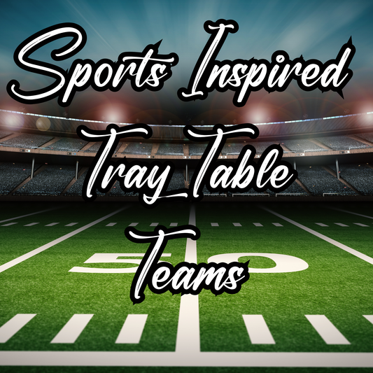 Sports Inspired Football Tray Table Bundle